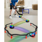 Sporty Play Hockey Stick Handling Trainer front view showing adjustable tracks