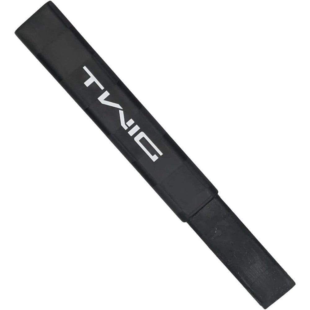 Twig Hockey Company composite hockey stick extension end plug front view showing carbon fiber finish.
