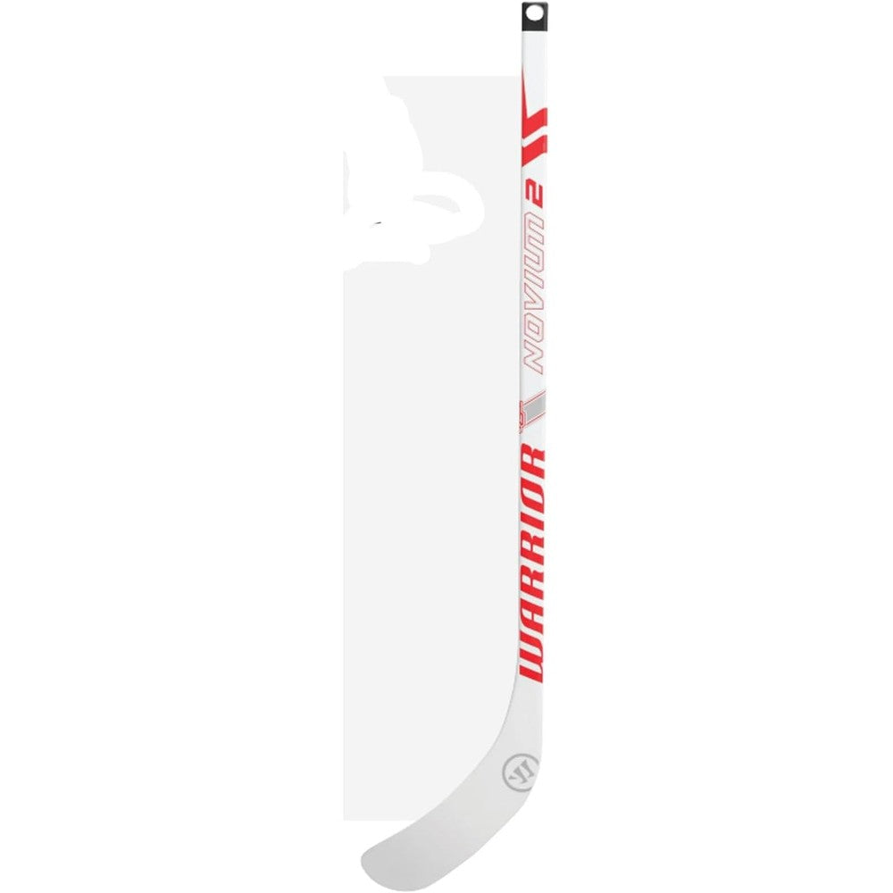 Warrior Novium 2 Mini Hockey Stick White front view premium carbon composite mini stick