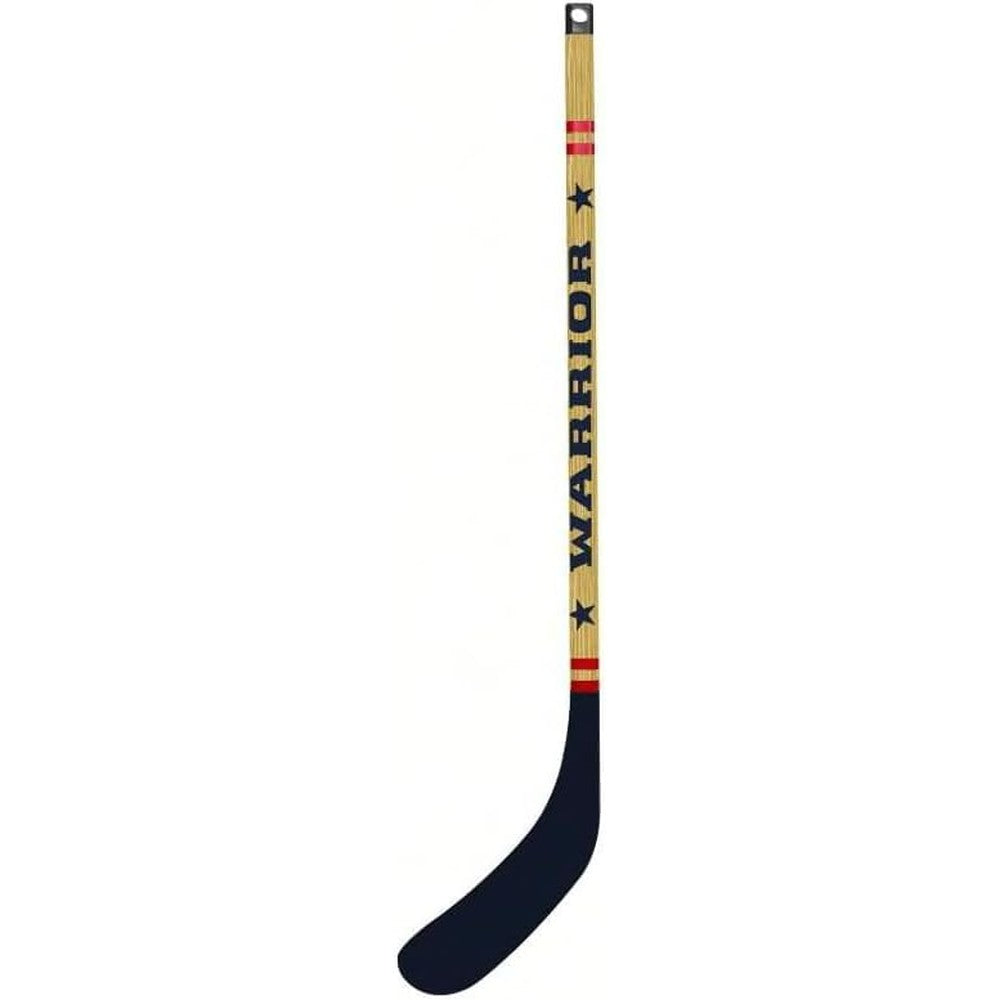 Warrior Team USA mini hockey stick front view showing retro graphic design.