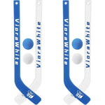VioraWhite mini knee hockey stick and ball set front view packaging