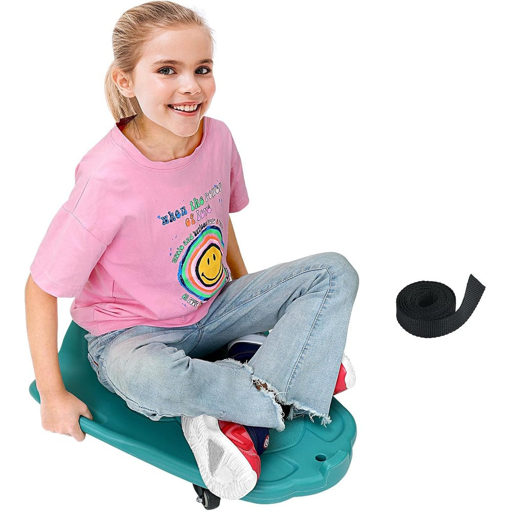 Llyjjkuwl large plastic scooter board for kids front view