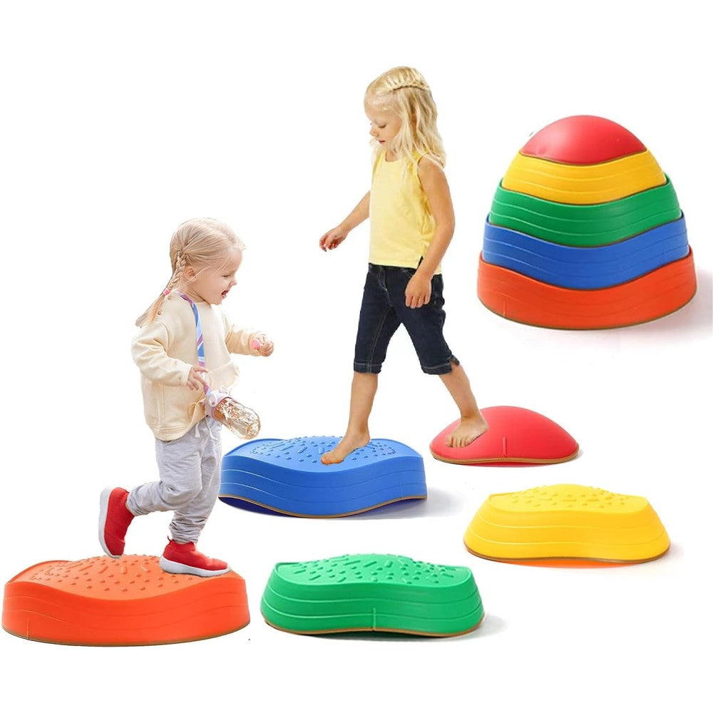 Fanboxk sensory stepping stones set front view