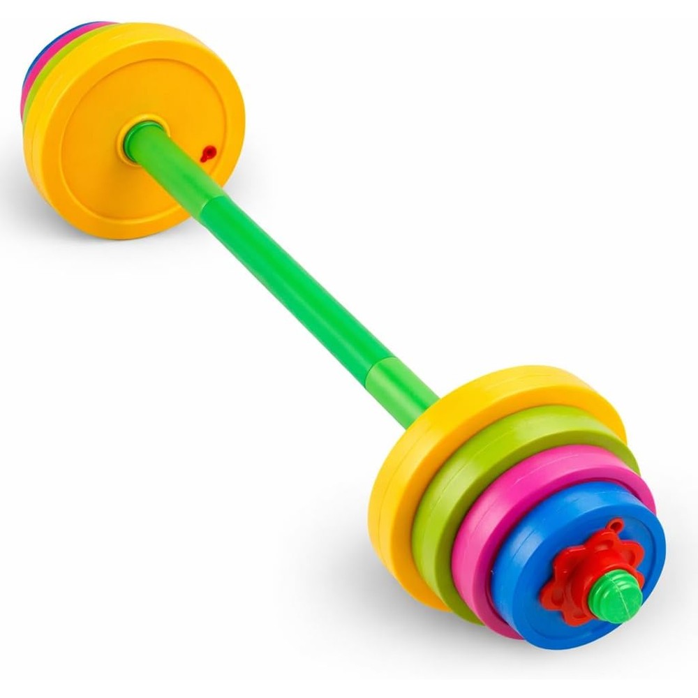 Liberty Imports Kids Barbell Weight Set front view