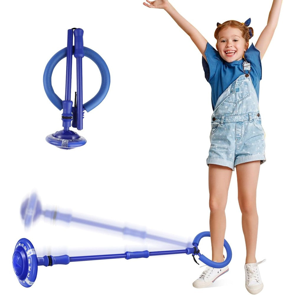 Astrell skip ball for kids with flashing lights front view