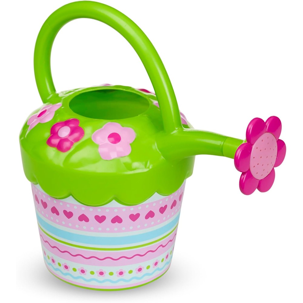 Melissa and Doug Pretty Petals Flower Watering Can front view