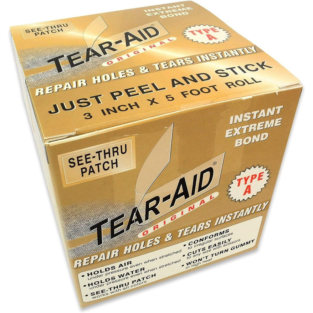 Tear-Aid Type A fabric repair kit roll front view