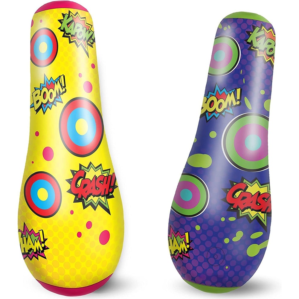 Joyin 47 inch inflatable bopper punching bag front view