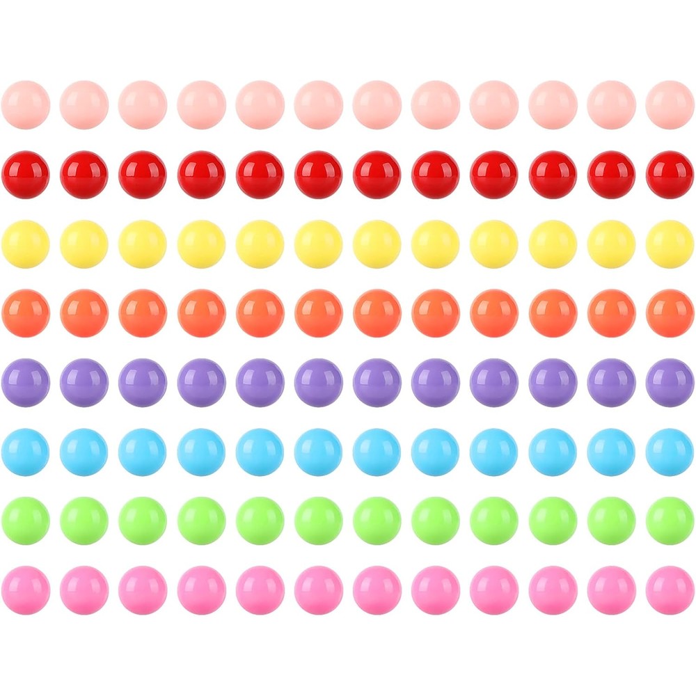 Laviesto game replacement marbles balls front view showing ninety six colorful pieces