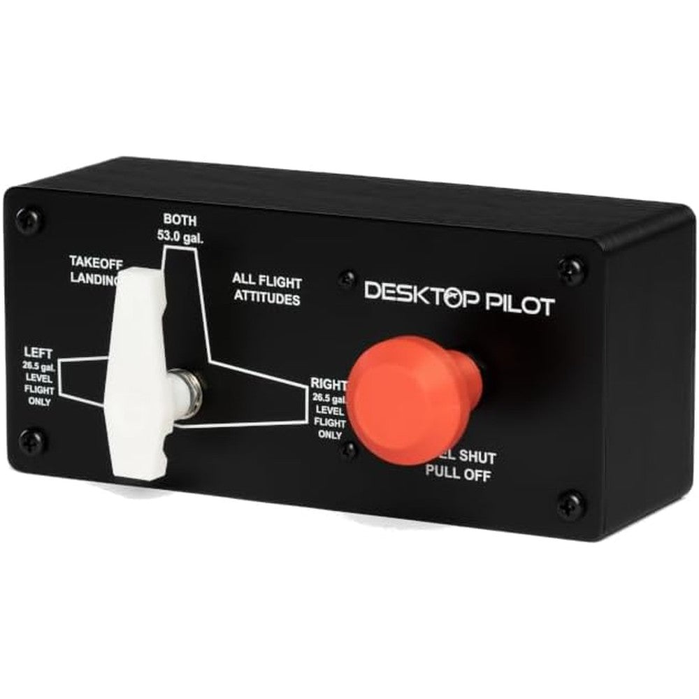 Desktop Pilot 3-Position Fuel Tank Selector front view