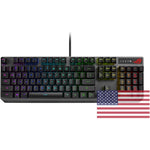 Asus ROG Strix Scope RX gaming keyboard front view