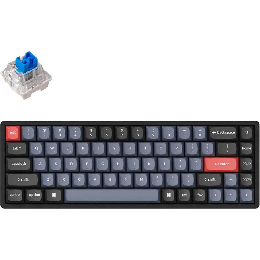 Keychron K6 Pro wireless mechanical keyboard front view