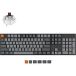 Keychron K10 full size mechanical keyboard front view