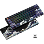 Hitime XVX M61 Pro 60 Percent Gaming Keyboard Front View