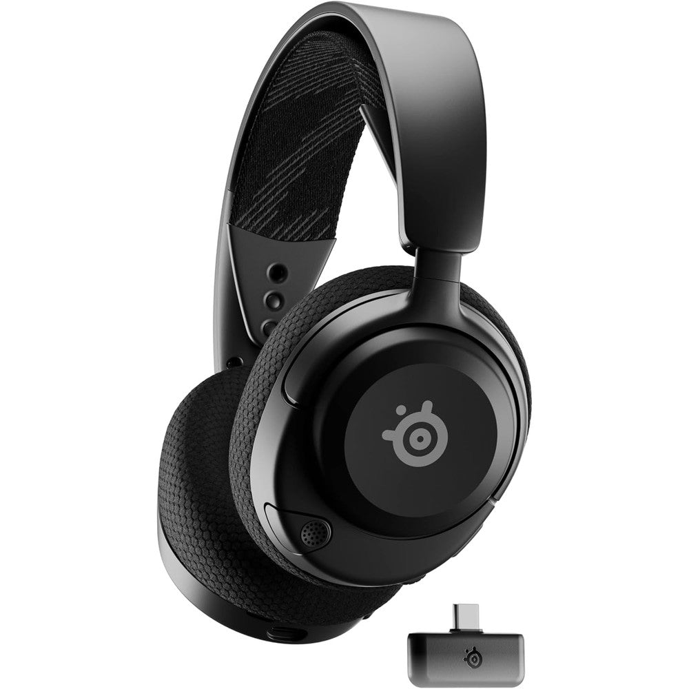 SteelSeries Arctis Nova 4 Wireless gaming headset front view.
