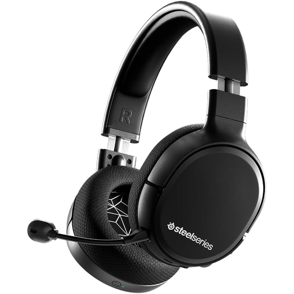 SteelSeries Arctis 1 Wireless Gaming Headset front view black
