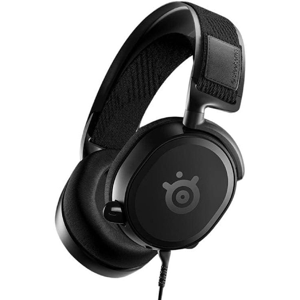 SteelSeries Arctis Prime gaming headset front view in black