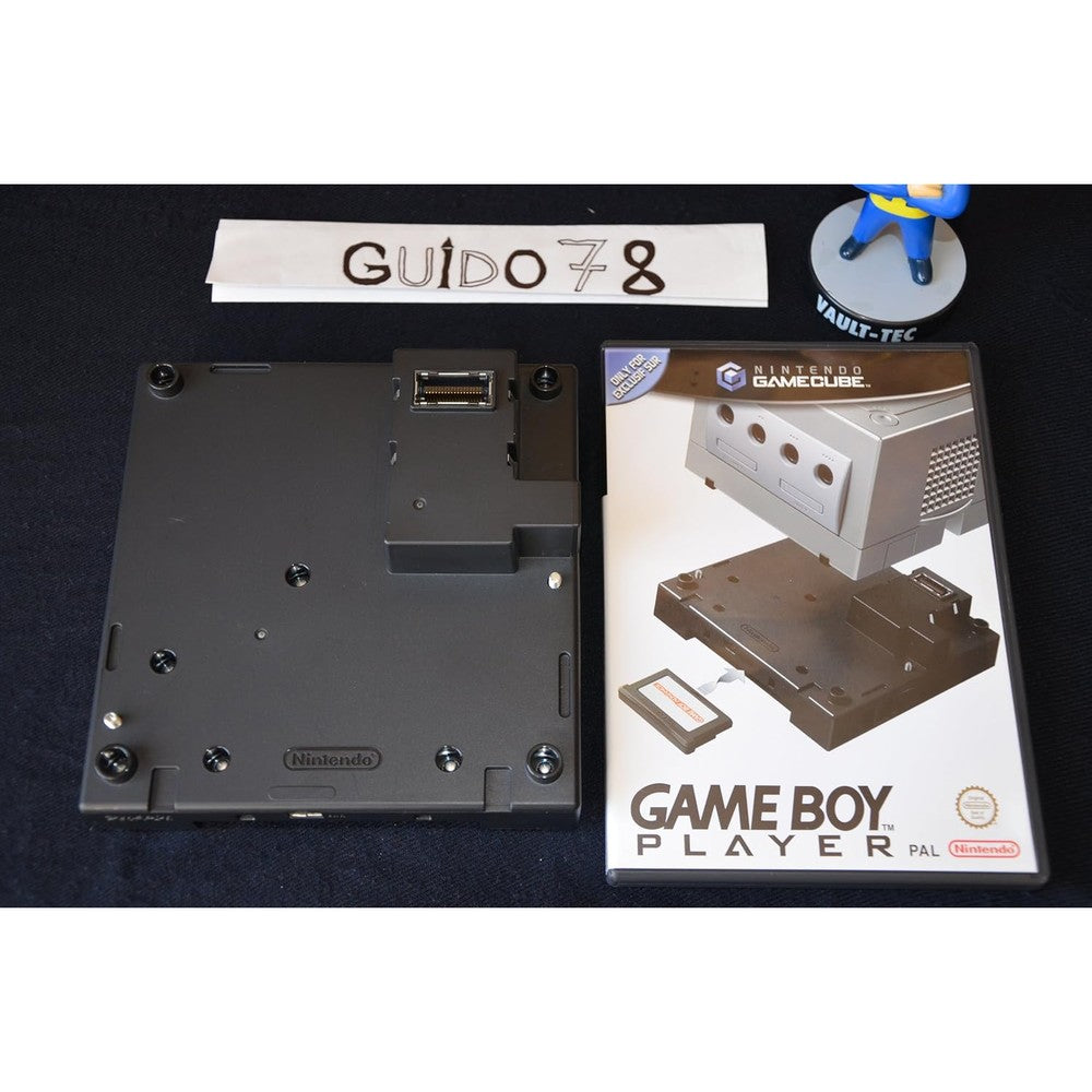 Nintendo Game Boy Player attachment front view showing cartridge slot