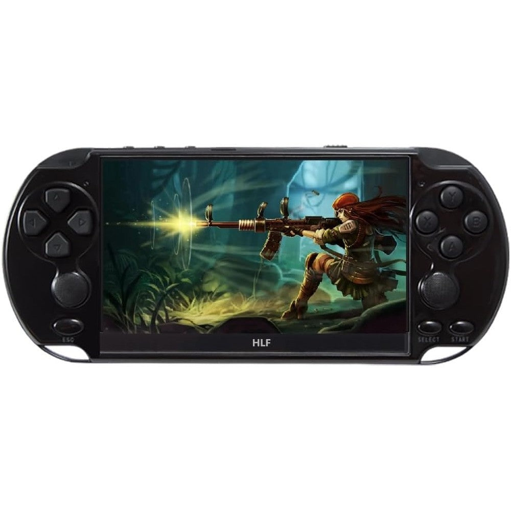 HLF 5.1 inch retro handheld game console front view