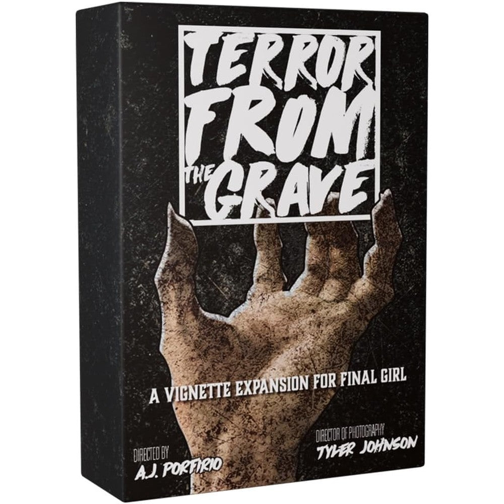 Van Ryder Games Final Girl Terror From The Grave expansion box front view authentic horror board game