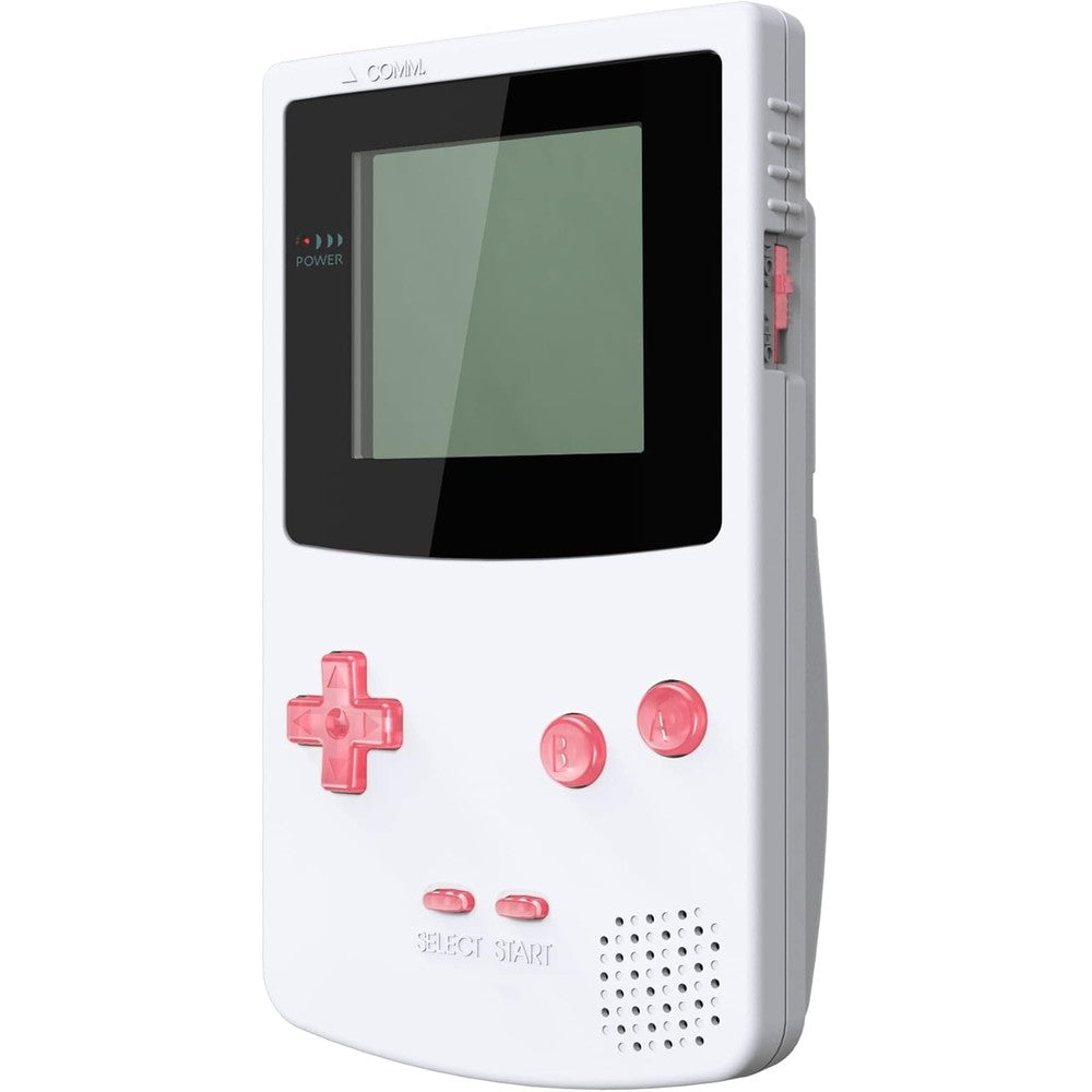 eXtremeRate Cherry Pink replacement buttons for Gameboy Color front view customization kit