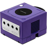 Nintendo Gamecube Indigo console front view showing controller ports