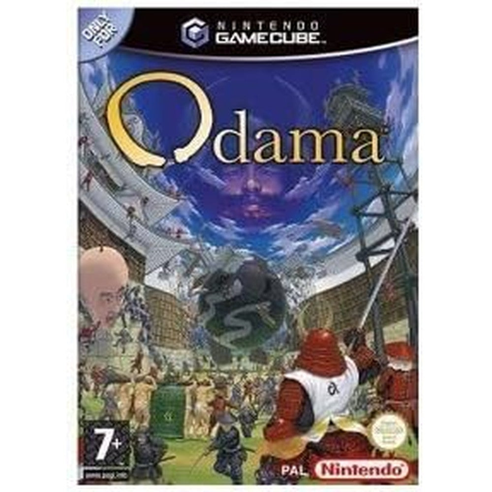 Nintendo Odama GameCube video game front view case artwork