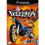 Electronic Arts Freekstyle Nintendo GameCube Gold front cover artwork showing extreme motocross action.