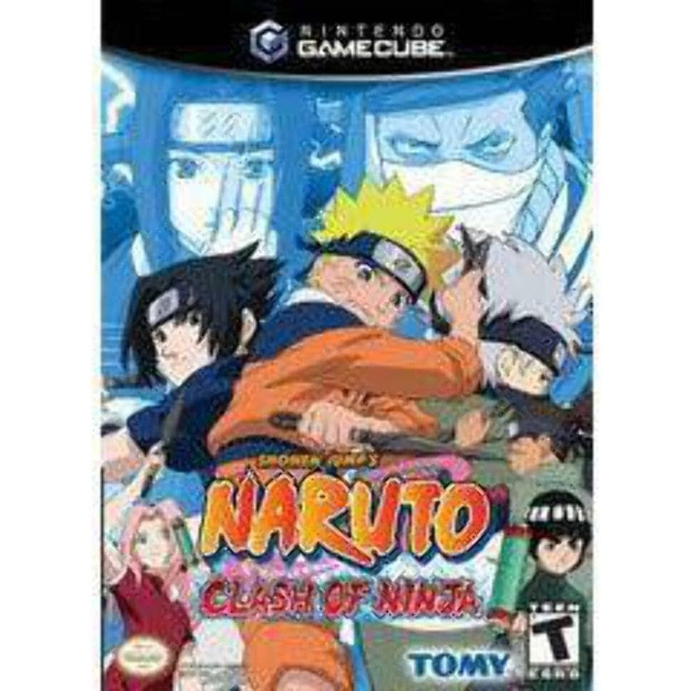 D3PUBLISHER Naruto Clash of Ninja GameCube game front view packaging