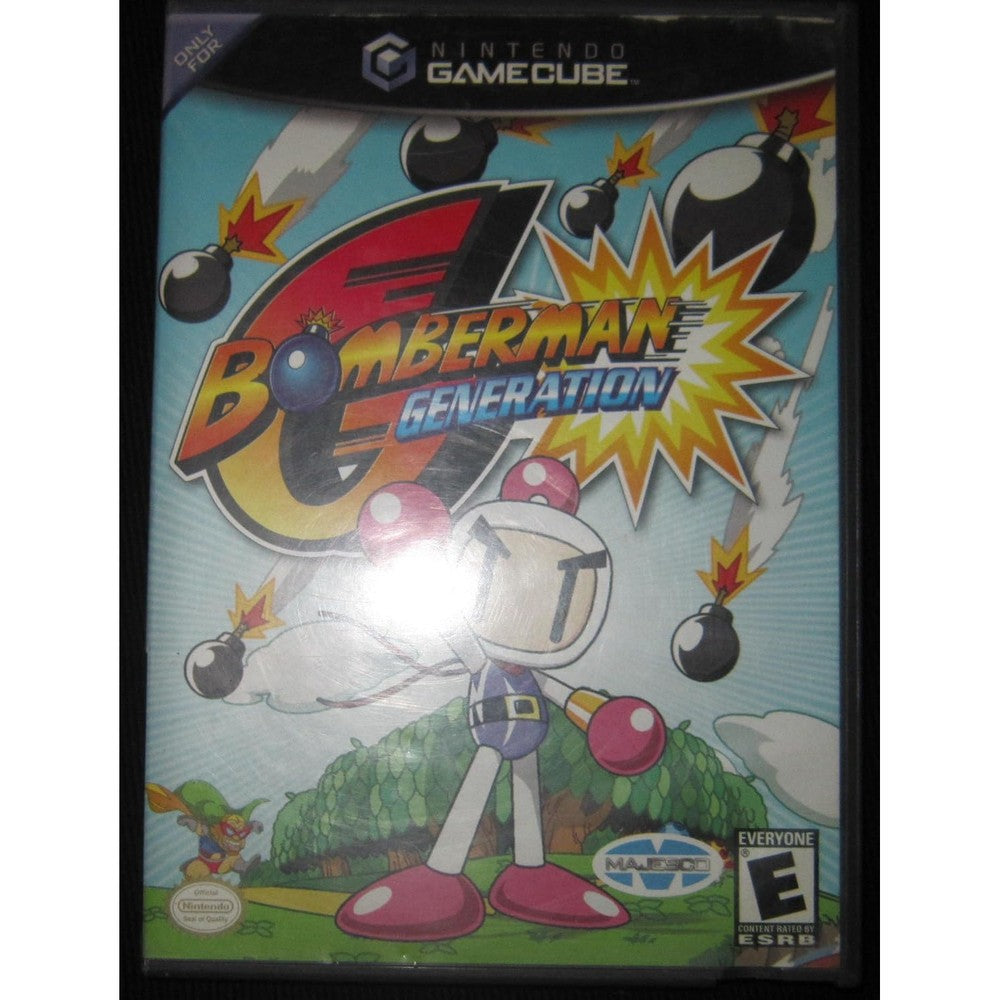 Nintendo Bomberman Generation GameCube video game front cover packaging view
