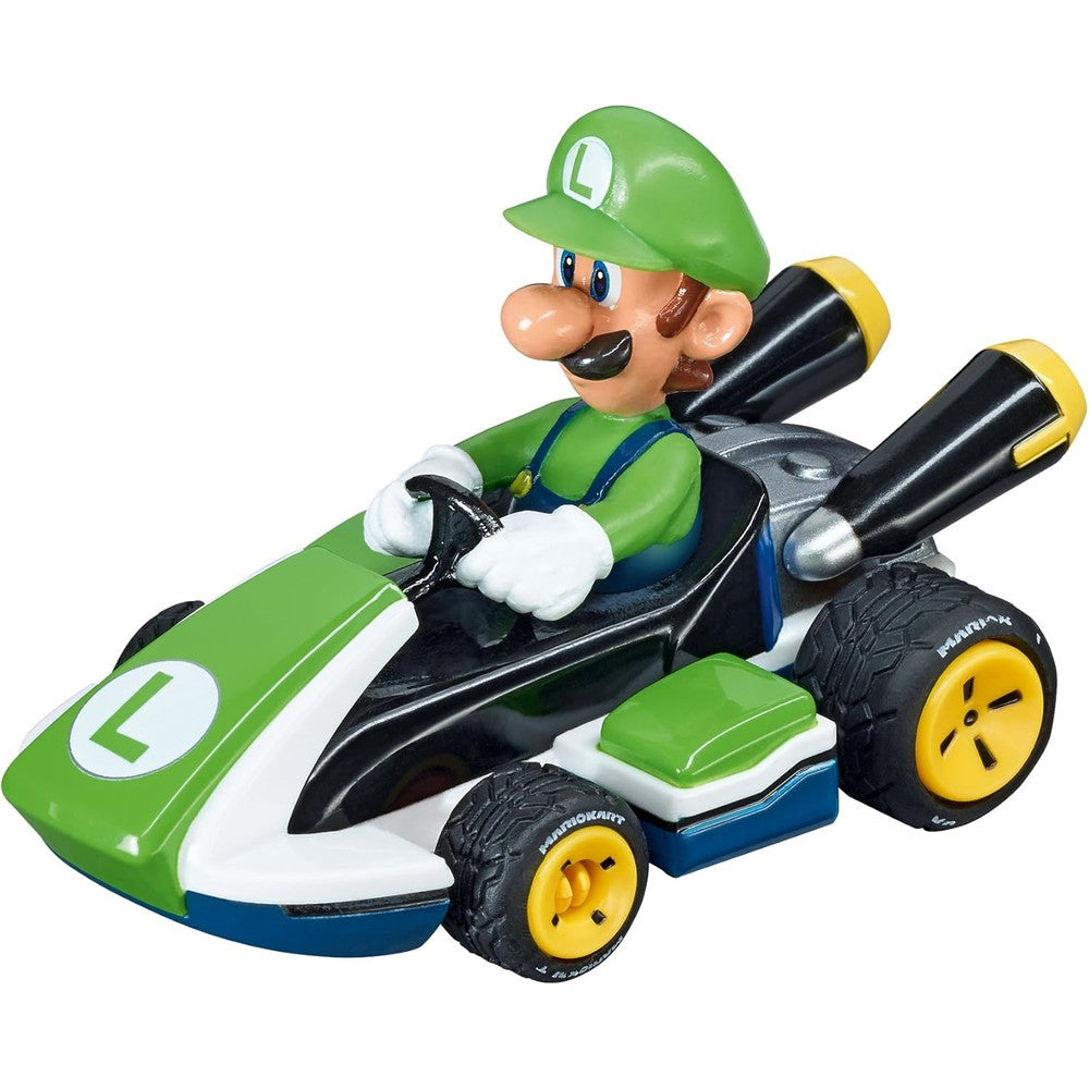 Carrera Nintendo Mario Kart 8 Luigi Mach 8 slot car front view