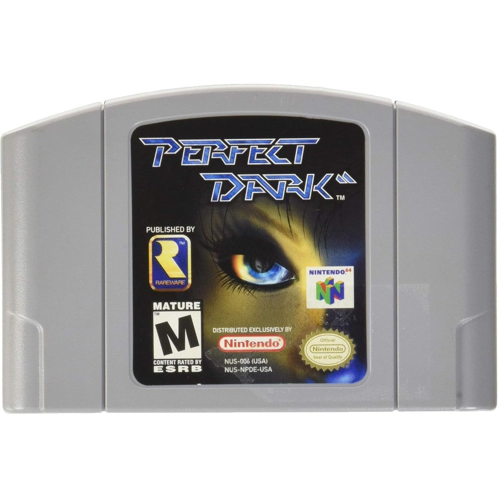 MongousRetro Perfect Dark Nintendo 64 cartridge front view