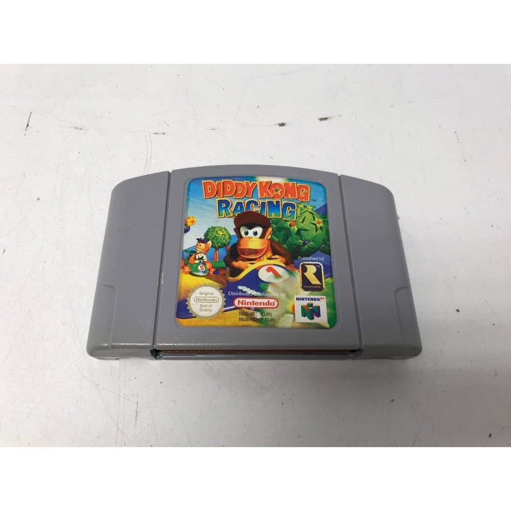 Cutoo Diddy Kong Racing Nintendo 64 cartridge front view