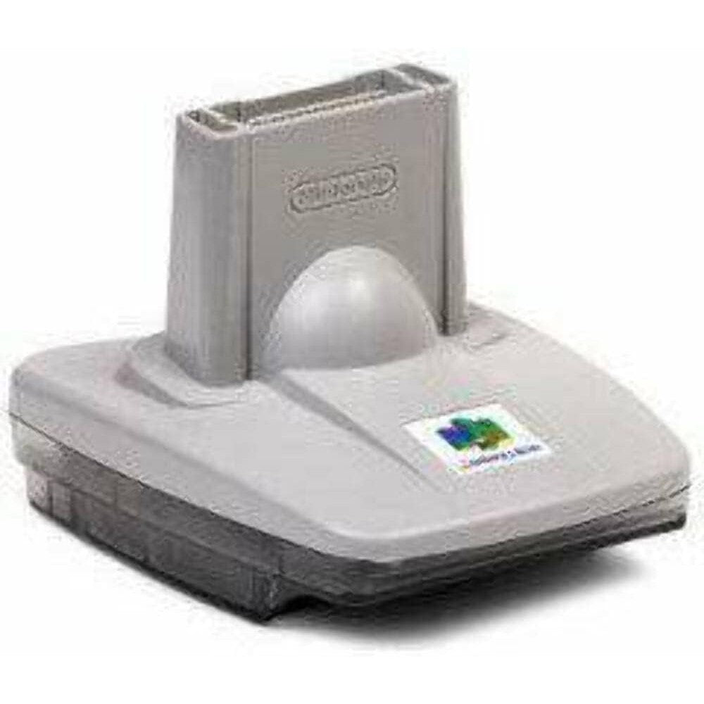 Nintendo 64 Transfer Pak NUS 019 authentic retro gaming accessory front view