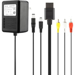 Fnktql AC power supply and AV cable bundle for retro consoles