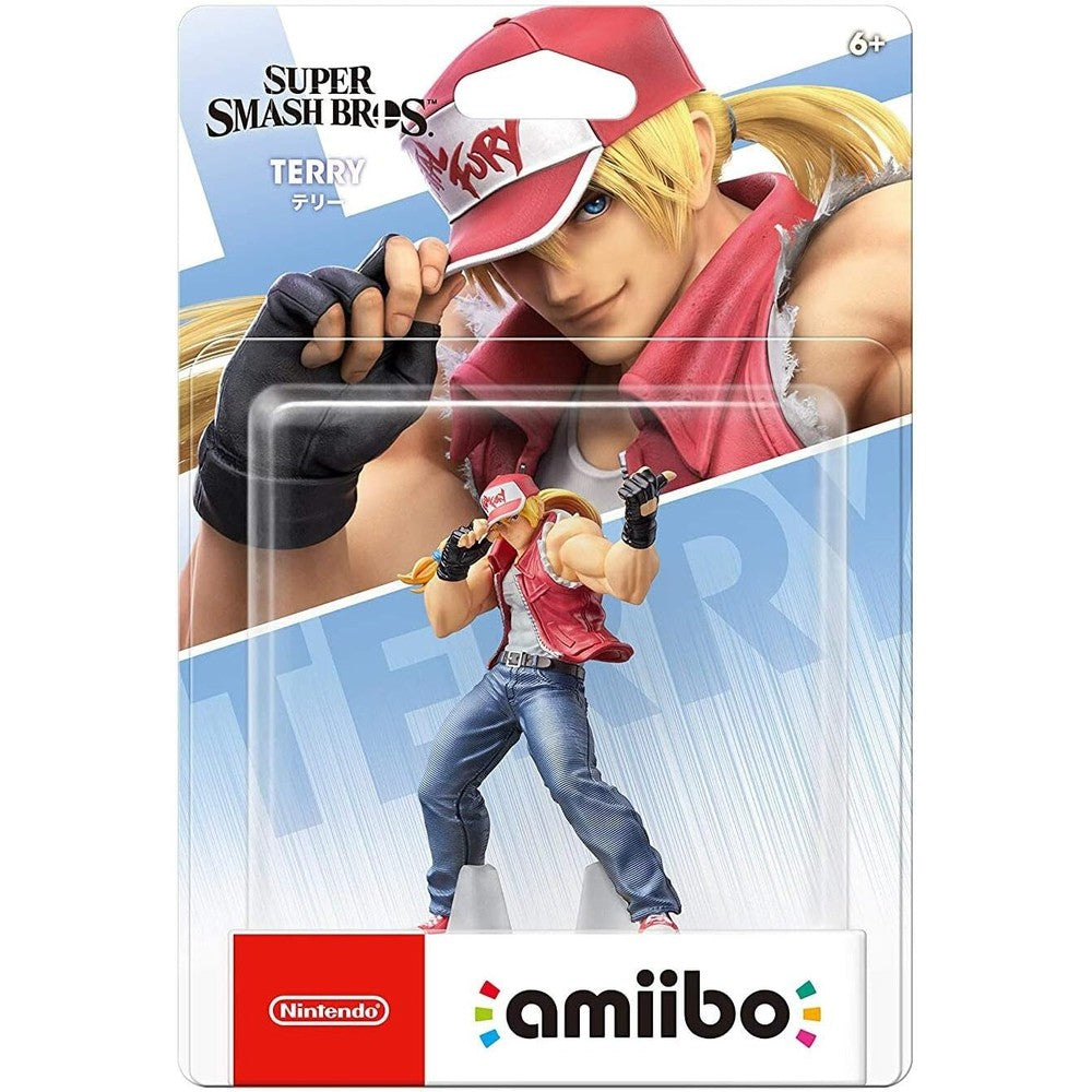 Nintendo Amiibo Terry Bogard Super Smash Bros collectible figure front view