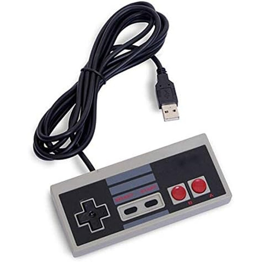 Vanjunn NES USB joystick classic retro gamepad front view