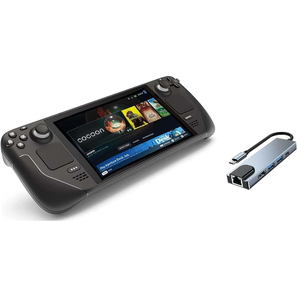 Valve Steam Deck OLED Handheld Gaming Console Front View