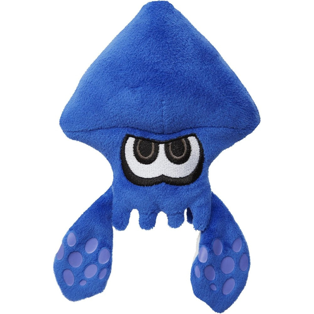 Nintendo World of Nintendo Blue Squid Plush front view