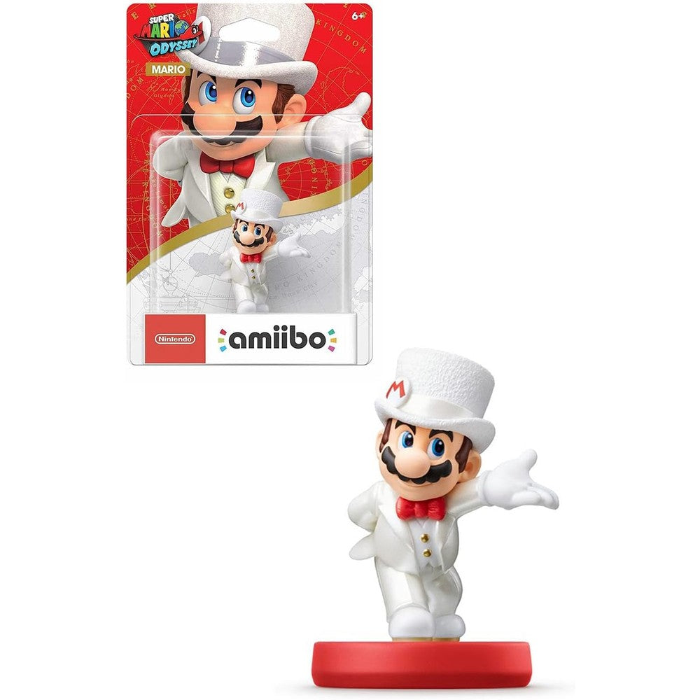 Nintendo Amiibo Mario Wedding Style front view collectible figure