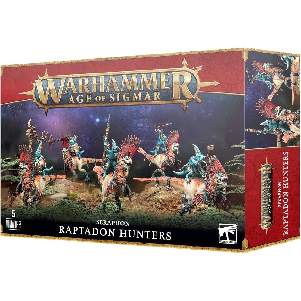 Games Workshop Warhammer Age of Sigmar Seraphon Raptadon Hunters box front view