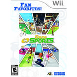 Konami Deca Sports Nintendo Wii game front cover showing sports compilation icons.