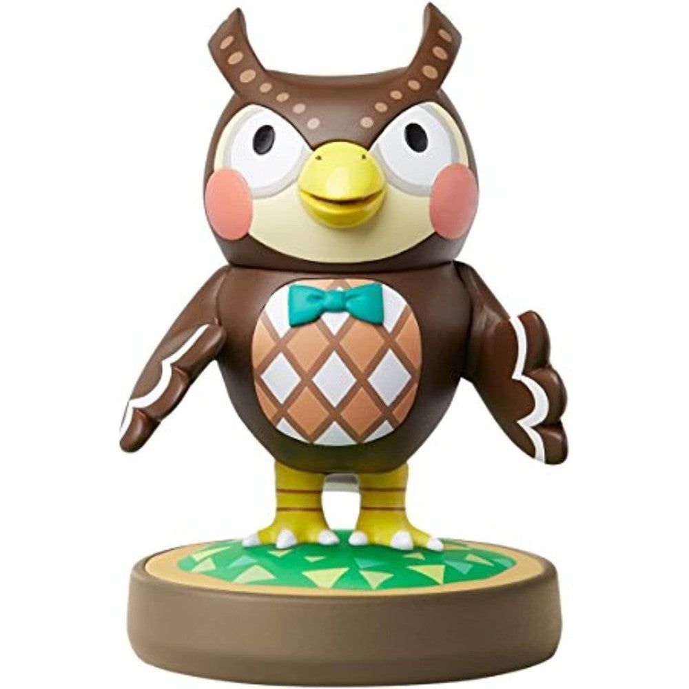 Nintendo Animal Crossing Blathers Amiibo front view authentic gaming accessory