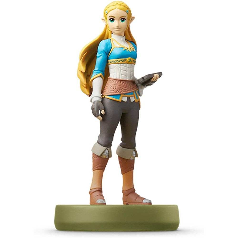 Nintendo Amiibo Zelda Breath of the Wild front view authentic gaming collectible.
