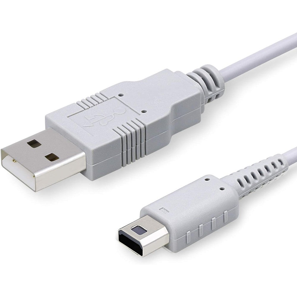 YOUSHARES Wii U Gamepad USB charging cable front view showing premium connector interface