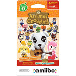 Nintendo Animal Crossing Amiibo Cards Series Two six pack front view showcasing collectible character packaging.