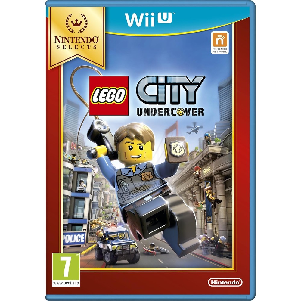 Nintendo Lego City Undercover Wii U front box art