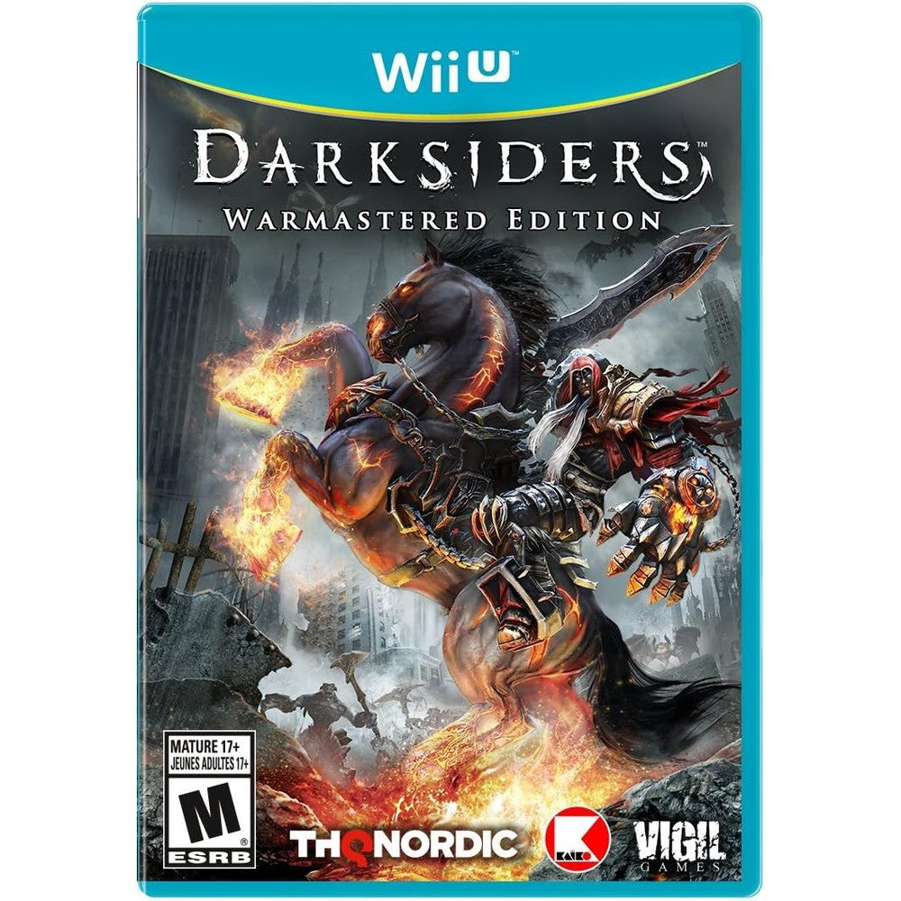 THQ Nordic Darksiders Warmastered Edition Nintendo Wii U game front box art view