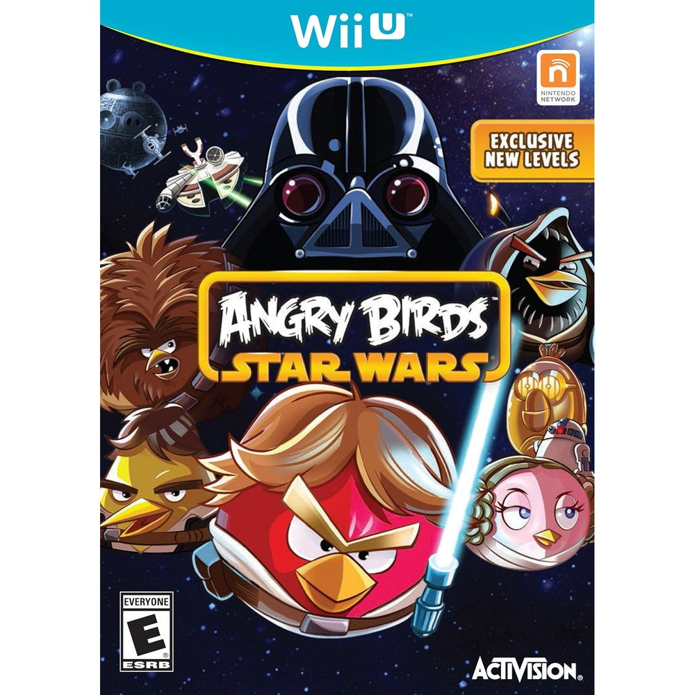 Activision Angry Birds Star Wars Nintendo Wii U game front box art view
