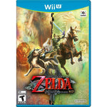 Nintendo The Legend of Zelda Twilight Princess HD game box front view showcasing Link and Wolf Link artwork.
